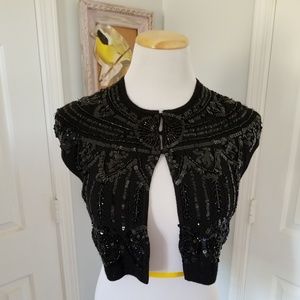 Nanette Lepore 50's Homage Sequin Bolero